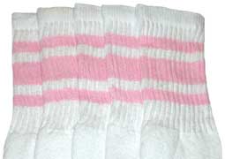 Baby Pink Tube Sock